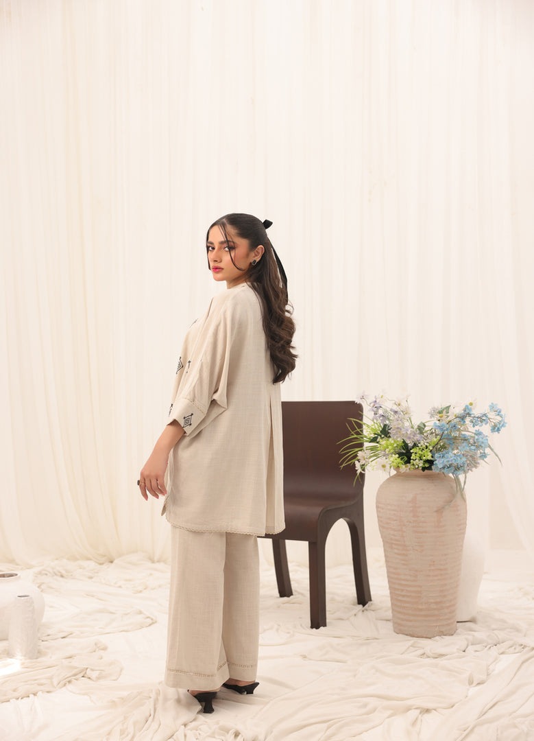 2 Pc Casual Co-Ord Set - ZL25-C13-01